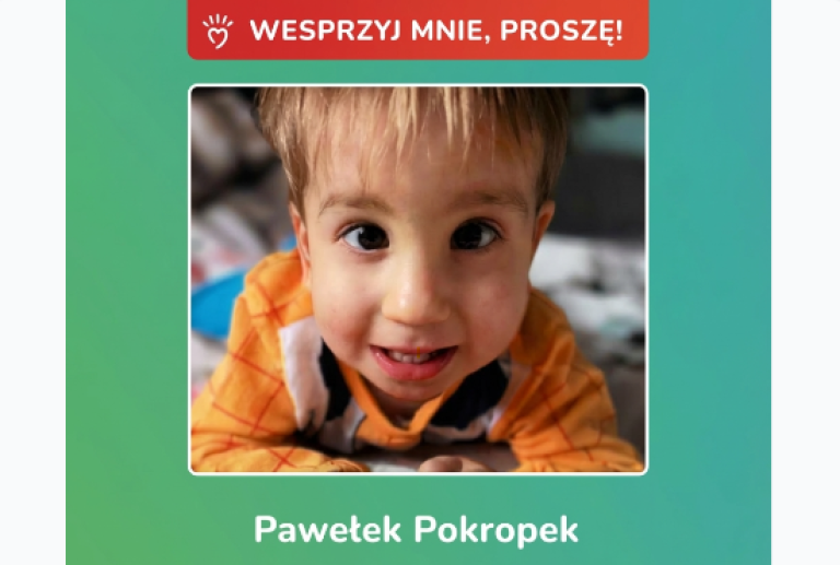 Uśmiech Pawełka nie gaśnie: dołącz do zbiórki i zatrzymaj DMD! 